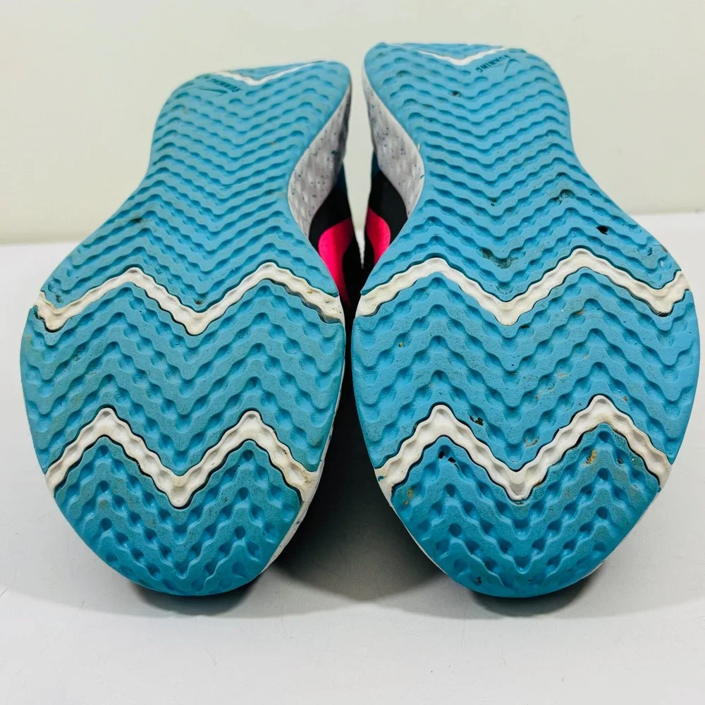 Nike Revolution 5 Thunder Gray Pink Blue Running Women's Shoes 9.5‎ CU4830 001
